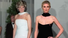 Diana au festival de Cannes en 1987 - Elizabeth Debicki à l'avant-première de "The Crown" le 8 novembre 2022