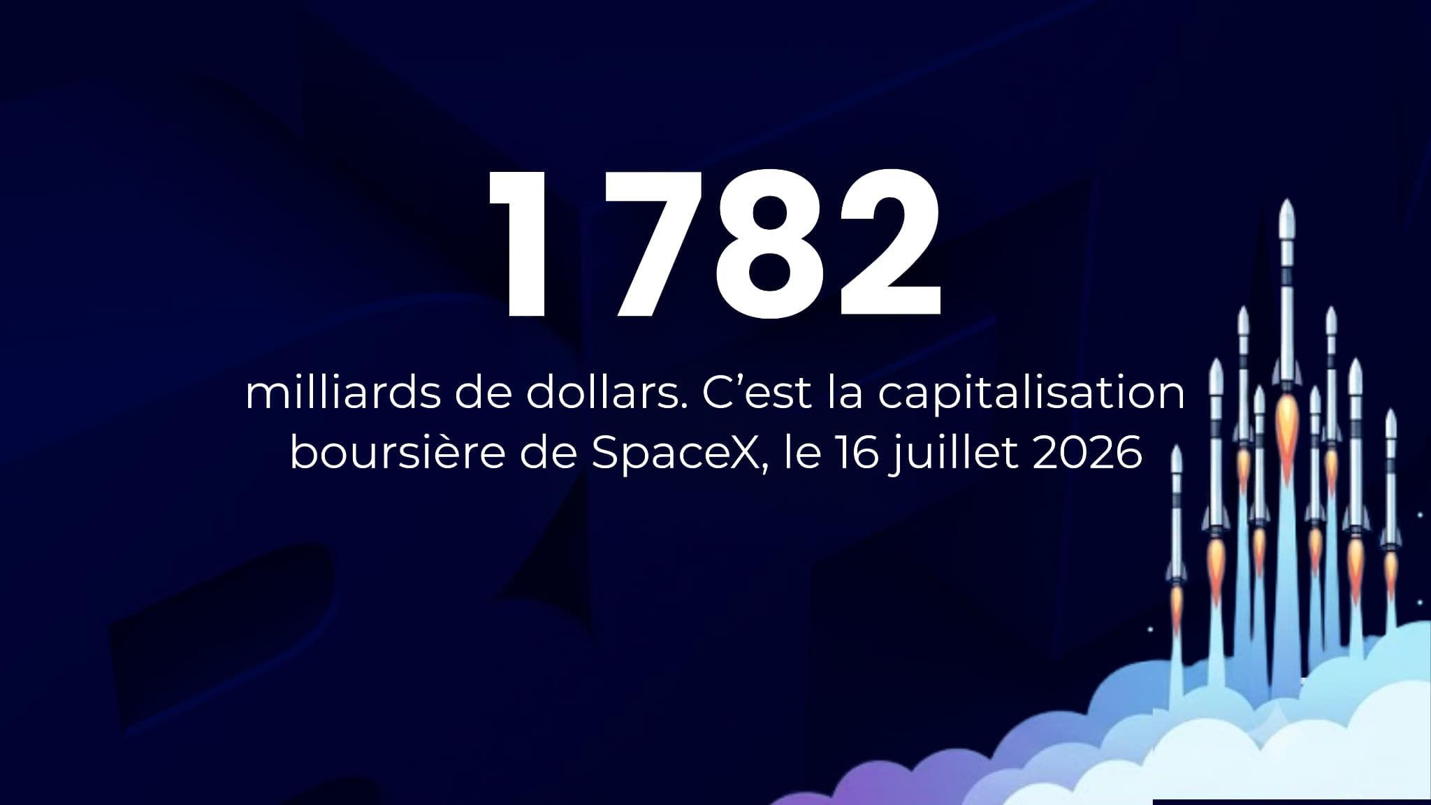Capitalisation boursière de SpaceX