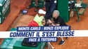 Monte-Carlo : Bonzi explique comment il s'est blessé face à Tsitsipas