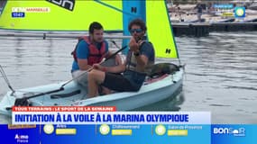 Tous terrains du lundi 2 juin - Initiation à la voile à la Marina olympique