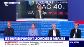 Story 4 :  Les bourses plongent, l'économie également - 12/03