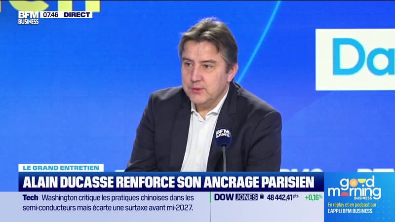 Le Grand entretien : Alain Ducasse renforce son ancrage parisien - 24/12