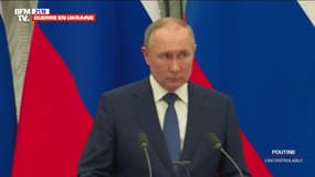 Les visages fermés de Vladimir Poutine et Emmanuel Macron après plus de 5h d'entretien décrivent la dureté de leur échange