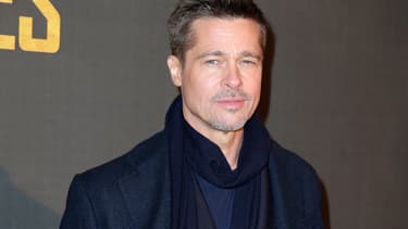 Brad Pitt à Paris le 20 novembre 2016