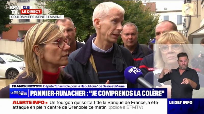 Inondations: Franck Riester appelle les habitants de Seine-et-Marne à 