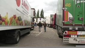 Bas-Rhin: des agriculteurs refoulent des camions à la frontière avec l'Allemagne