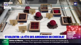 Paris: le succès d'un chocolatier pour la Saint-Valentin