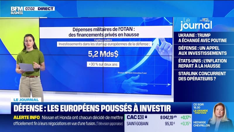 Défense : les Européens poussés à investir