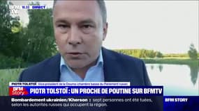 Piotr Tolstoï, vice-président de la Douma: "Le président Zelensky va courir derrière l'avion"