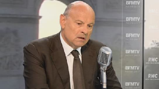 Jean-Marie Le Guen sur le plateau de BFMTV, le 10 septembre 2014.