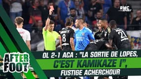 OL 2-1 Ajaccio: "La sortie de Lopes, c'est kamikaze !" fustige Acherchour