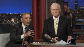 David Letterman et Barack Obama 