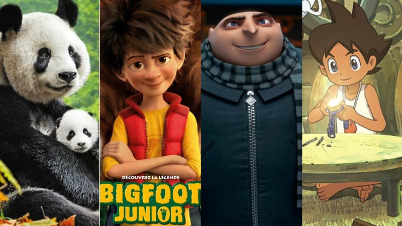 "Nés en Chine", "Bigfoot Junior", "Moi, moche et méchant 3" et "Yo-Kai Watch" seront en salles cet été.