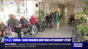 Ehpad: seize maires bretons attaquent l'État
