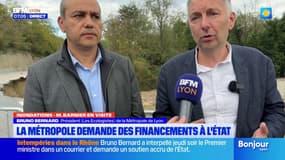 Intempéries dans le Rhône: la métropole de Lyon demande l'aide de l'État