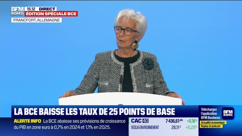 Édition spéciale BCE : conférence de presse de Christine Lagarde - 12/12