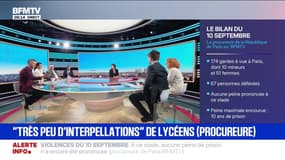 10 septembre: "Très peu d'interpellations des lycéens", détaille la procureure de Paris Laure Beccuau
