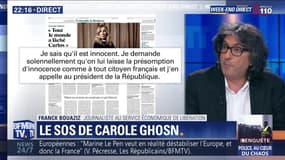 Le SOS de Carole Ghosn (1/2)