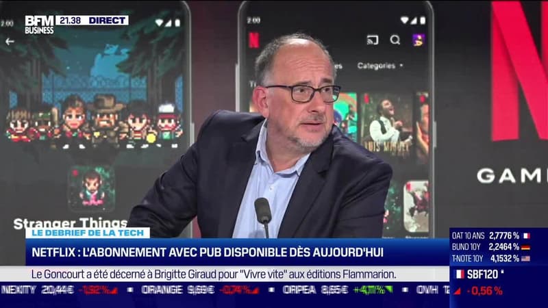 Netiflix : l'abonnement avec pub disponible dès aujourd'hui - 03/11