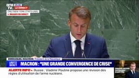 Emmanuel Macron à l'ONU: "La protection des civils est une norme impérative et doit rester notre boussole"