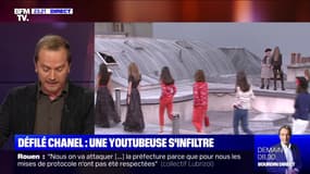 Défilé: une YouTubeuse s'inflitre - 01/10