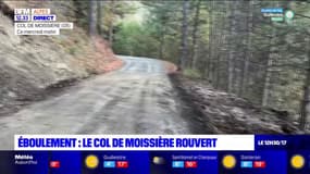 Hautes-Alpes: le col de Moissière rouvert après une coulée de boue