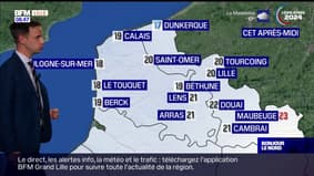 Météo Nord-Pas-de-Calais: un ciel orageux et de la pluie ce mardi, 20°C prévus à Lille