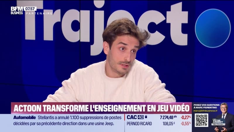 Trajectoire : Actoon transforme l'enseignement en jeu vidéo - 23/12