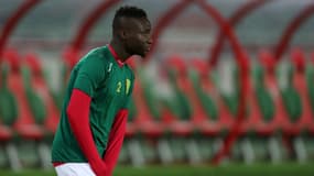 Morlaye Sylla avec la Guinée, le 16 novembre 2021