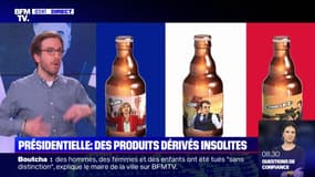 Bières, chaussettes...: les produits dérivés insolites de la campagne présidentielle