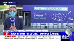 Seine-Saint-Denis: Stéphane Troussel appelle à "territorialiser la politique de vaccination"