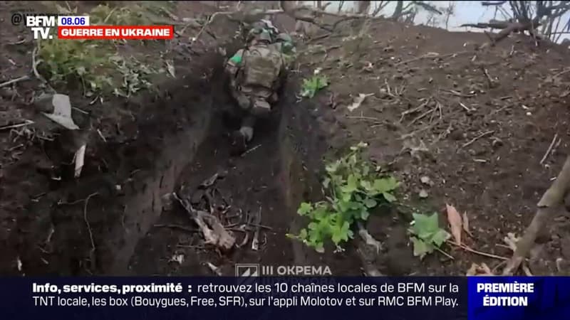 Guerre en Ukraine: dans les tranchées de Bakhmout