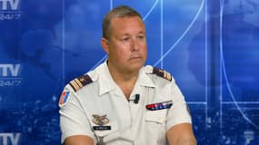 Le colonel Benoît Brulon, porte-parole de l'opération Sentinelle. 