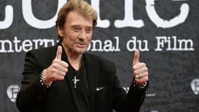 Johnny Hallyday à Beaune en 2014