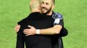 Karim Benzema et Zinedine Zidane