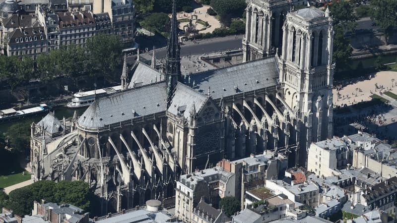 La cathédrale Notre-Dame de Paris en juillet 2017