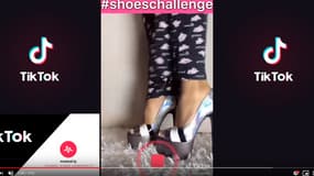 Chez les Occidentaux, les utilisateurs de TikTok jouent au "shoes challenge".