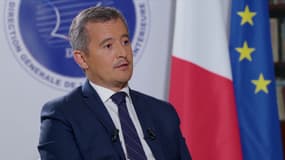 Gérald Darmanin lors d'une interview sur BFMTV le 2 septembre 2022