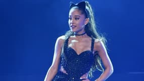 Ariana Grande lors de son concert au Madison Square Garden à New York en 2015