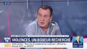 "Ça ne lui ressemble pas." L’ancien entraîneur du boxeur qui a agressé deux gendarmes l’appelle à "se rendre"