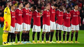 Les joueurs de Manchester United, le 8 septembre 2022