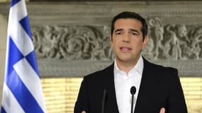 Le Premier ministre grec  Alexis Tsipras le 12 juin 2018 