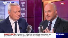 Vers une hausse de la remise carburant? "Tout est regardable tant qu'on reste dans un budget responsable", juge Bruno Le Maire