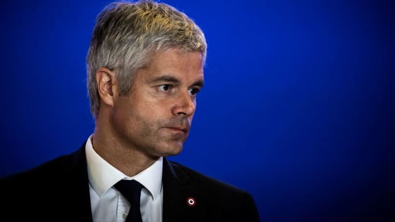 Laurent Wauquiez le 9 octobre 2018. 