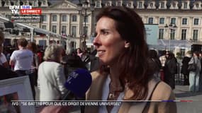 "J'espère que l'acte qu'a fait la France soit une inspiration pour tous les pays dans le monde": l'émotion des personnes présentes à la cérémonie du scellement scellement du droit de recourir à l'IVG dans la Constitution