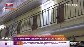 Les prisons françaises proches d'un record de détenus 