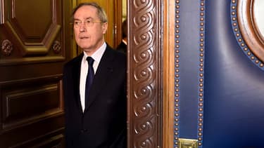 Claude Guéant au palais de justice de Paris le 28 septembre 2015.