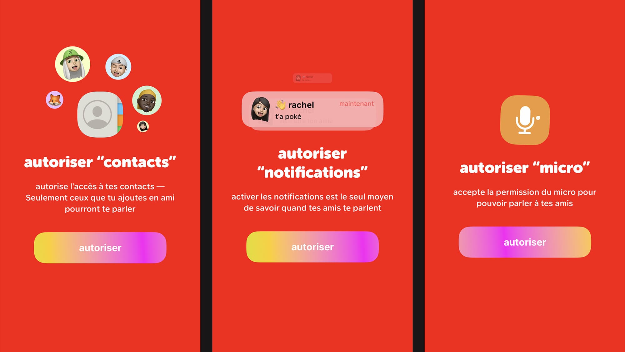 Les autorisations obligatoires de l'application Ten Ten Les autorisations obligatoires de l'application Ten Ten