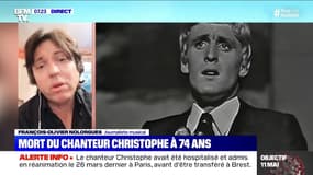 Christophe savait "capter l'air du temps" se souvient François-Olivier Nolorgues