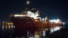 L'Ocean Viking a quitté Marseille dimanche soir.